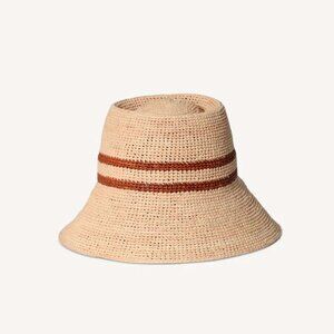 Janessa Leone Ryder Hat in Natural